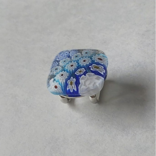 ベネチアンガラス】ミルフィオリの帯留G その他アクセサリー ぷりてぃ