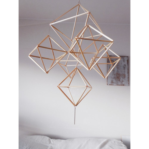 国産麦わらのヒンメリ:Moon - himmeli モビール TO / 全品送料無料