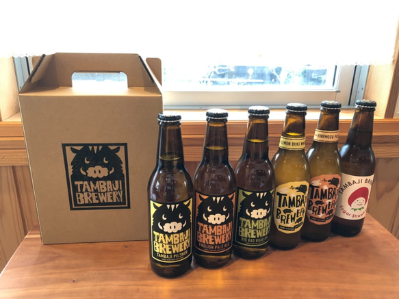 丹波路ブルワリー クラフトビール 6本詰め合わせセット 1枚目の画像