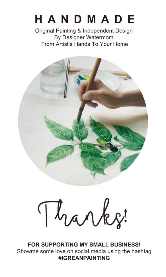 水彩手繪 Herbal Tea 2021月曆 掛曆 給植物愛好者的聖誕交換禮物 第8張的照片