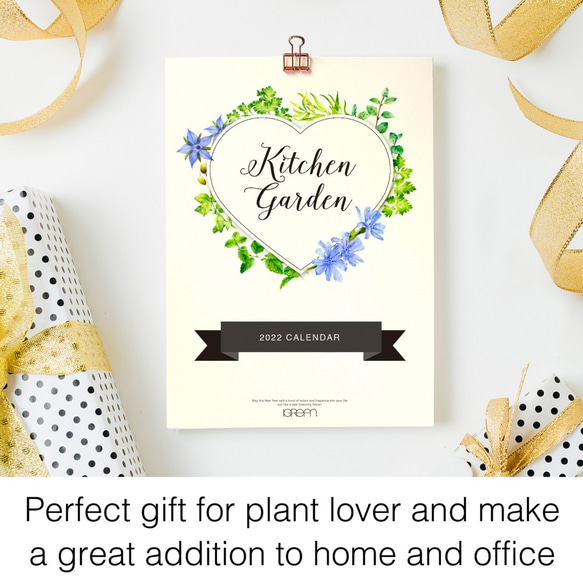 Kitchen Garden 2022 香菜水彩月曆 給美食愛好者的新年禮物 第2張的照片