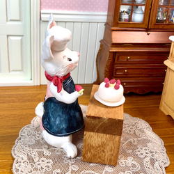 ドールハウス  うさぎ『 mimi doll 』cooking  A 3枚目の画像