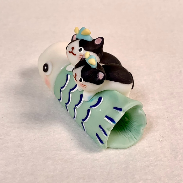 鯉のぼり  猫ちゃん  F 3枚目の画像