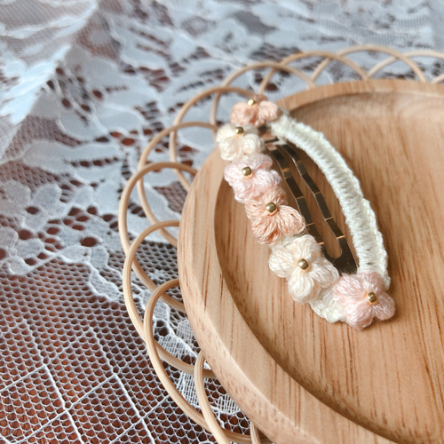 再販〉 お花畑 パッチンピン ハンドメイド 雑貨・その他 himamama 通販 