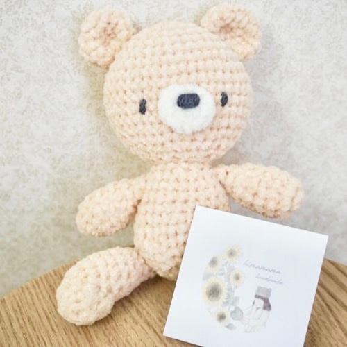 再販〉 もこもこ ふわふわ くま 編みぐるみ ハンドメイド あみぐるみ himamama 通販|Creema(クリーマ) 12776409 再販〉 もこもこ ふわふわ くま 編みぐるみ ハンドメイド あみぐるみ himamama 通販|Creema(クリーマ) 12776409