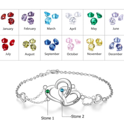 オーダーメイド ブレスレット ハンドメイド 予約ぺー セミオーダーメイド・ペアバングル 002BG-K(SU) | ペアアクセサリー