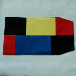 ブックカバー 帆布製 マルチカラー（文庫本サイズ） 4枚目の画像