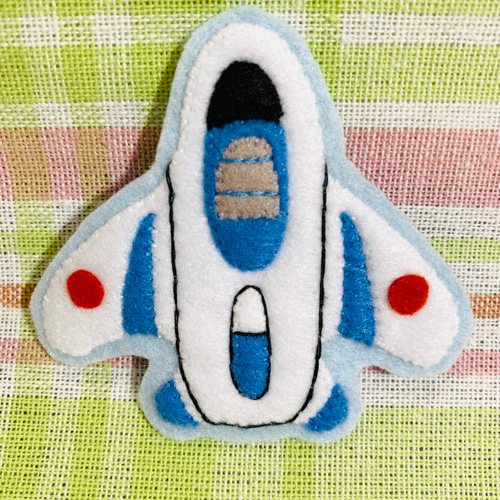 乗り物　フェルト名札　ワッペン ede461af9824619002d925cb0e2751