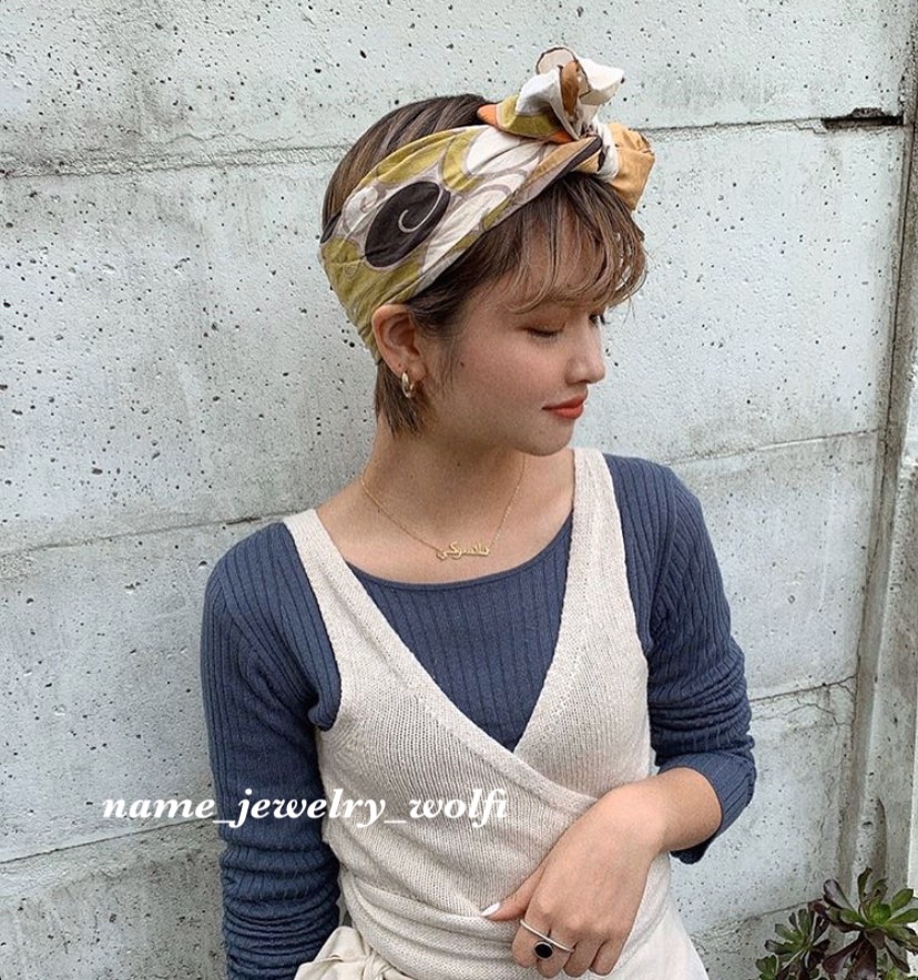 silver925 18k アラビックネックレス アラビア語ネックレス 名前ネックレス ネームネックレス アラビア文字