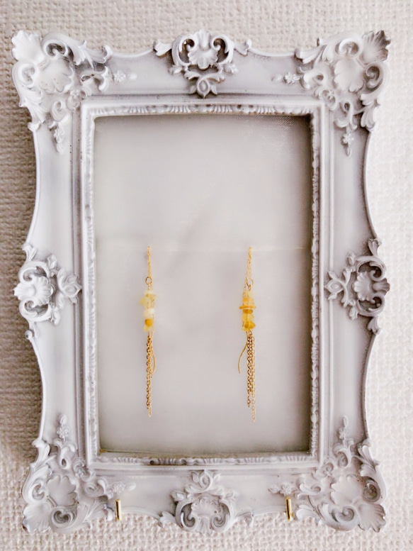 黃歐泊美國耳環“耳環” 第2張的照片