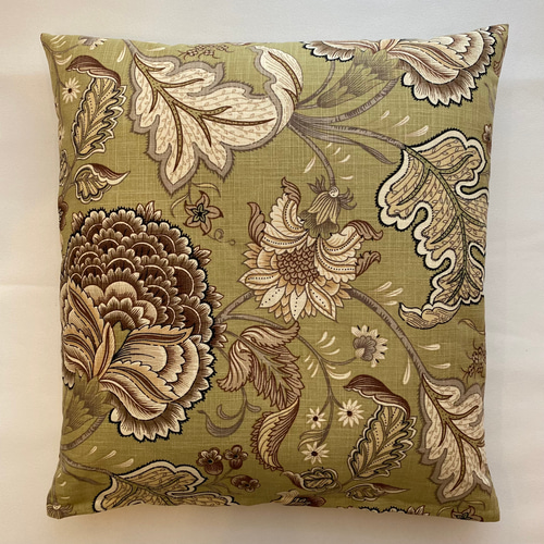 送料無料♡椅子生地の洋風座布団カバー(ピスタチオグリーン)【1枚