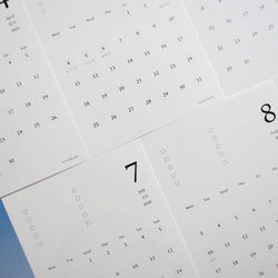 【値下げ】季節を彩るカレンダー　卓上　2020 おうちワークショップキット 4枚目の画像