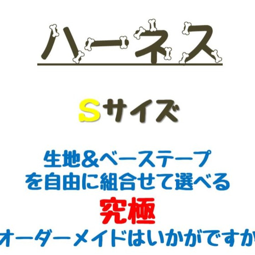 オーダーハーネス〟オーダーページ（1600円〜