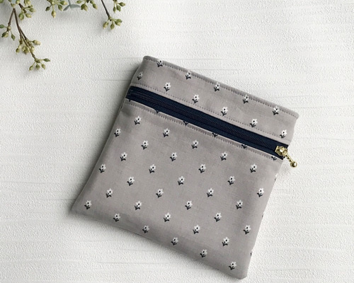 ハンドメイド オーダー 上履き入れ ランチョンマット 移動ポケット 花柄 ハンドメイド オーダー 上履き入れ ランチョンマット 移動