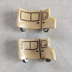 《sold out！》陶の箸置き【ワゴン車】 2枚目の画像