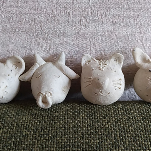陶の干支の置物【チビ干支 十二支コンプリート！】 その他置物 陶芸幸