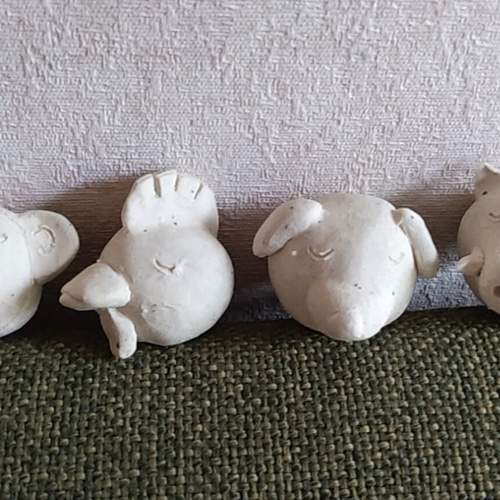 置物 pipi 陶の干支の置物【チビ干支 十二支コンプリート！】 その他置物 陶芸幸