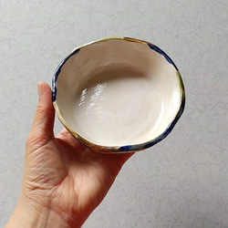 《2点セット》陶のマグカップ＆デザート小鉢【沖縄風】 8枚目の画像