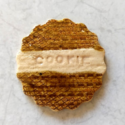 《送料無料＆2点セット》陶の箸置き【クッキー】 1枚目の画像