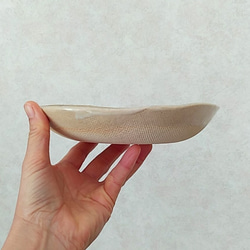 陶の深皿（スープ・カレー・パスタ皿)【ブルークリスマス】 6枚目の画像