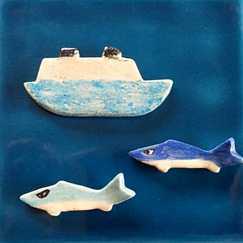 青色 魚型 陶器製箸置き 楽天市場】即日発送！箸置き 陶器 セラミック 魚 ダックスフント