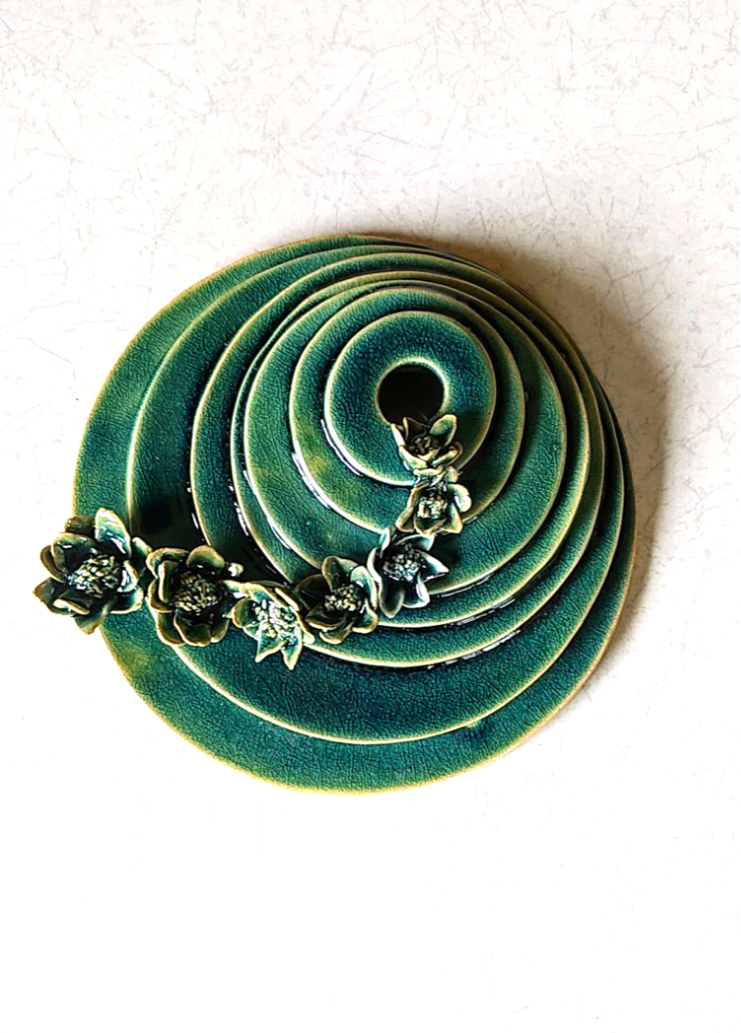 陶のオブジェ【 Botanical - rainbow ～ 虹が立体だったらこんな感じ？ ～ 】