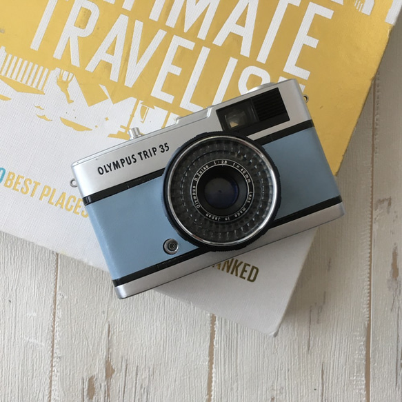 【完動品】OLYMPUS TRIP 35 フィルムカメラ 動作確認済み 完動品】レトロなフィルムカメラ オリンパス TRIP35 スモーク