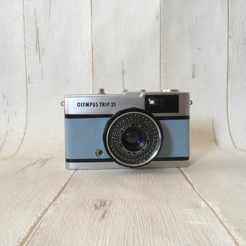 【完動品】OLYMPUS TRIP 35 フィルムカメラ 動作確認済み 完動品】レトロなフィルムカメラ オリンパス TRIP35 スモーク