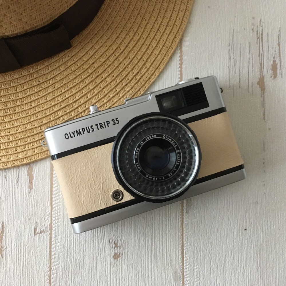 完動品】OLYMPUS trip35 フィルムカメラ【美品】-