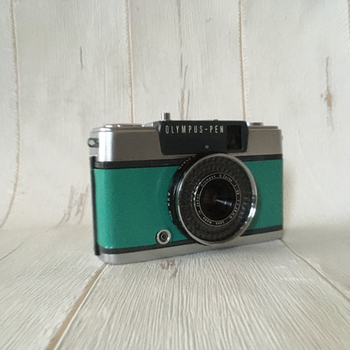 【完動品！！】Olympus Pen-EE　ブルー　フィルムカメラ Ocean Blue オーシャンブルー Olympus-PEN EE (EE-2) | Macha