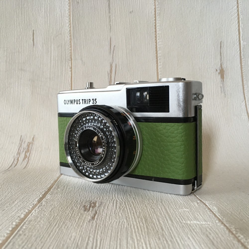 完動品】レトロなフィルムカメラ オリンパスTRIP35 ベジー