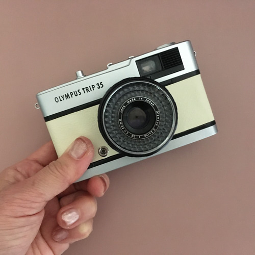 整備済・保証付】オリンパス TRIP35 フィルムカメラ｜ミルキー