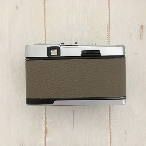整備済・保証付】オリンパス TRIP35 フィルムカメラ｜樺茶色レザー