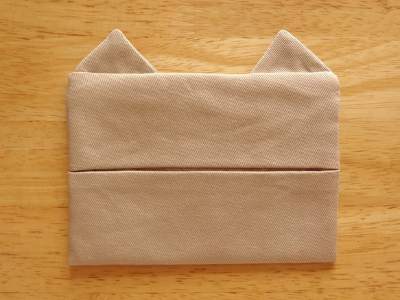 コーギーのポケットティッシュカバー／ポケットティッシュケース(××) 2枚目の画像