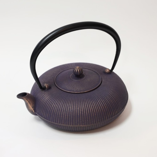 南部鉄器 鉄瓶 「立目(たてめ)」 紫金 0.8L その他キッチン小物 南部