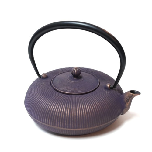 南部鉄器 鉄瓶 「立目(たてめ)」 紫金 0.8L その他キッチン小物 南部