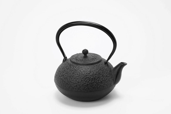 期間限定セール 黒 「梅丸子」 鉄瓶 南部鉄器 1.2L 南部鉄器 その他キッチン小物 ポット・急須