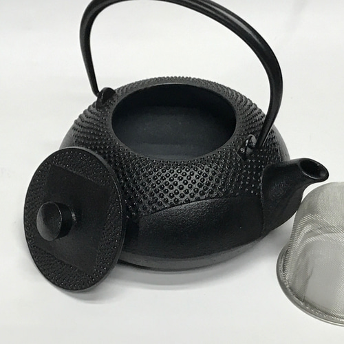 南部 及川寛治 霰丸鉄瓶 あられ文 南部鉄器 茶道具 煎茶道具 水