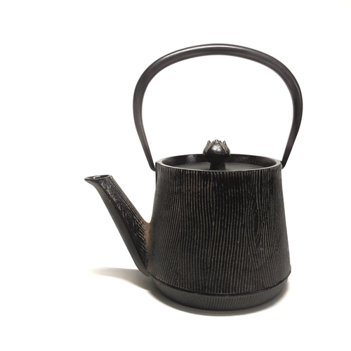 及富　南部鉄器　急須　ひさご　ヴィンテージ　骨董　鉄　鉄瓶　未使用　希少色 南部鉄器 鉄瓶 「ウッドグレイン」 ひさご色 0.6L その他キッチン小物