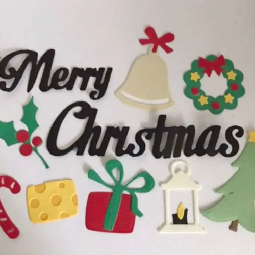 ダイカット クリスマスセット】クラフトパンチ スクラップブッキング