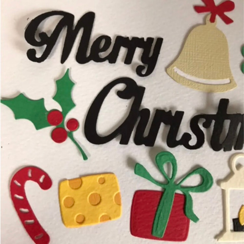 ダイカット クリスマスセット】クラフトパンチ スクラップブッキング
