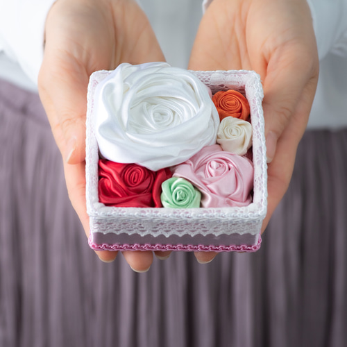 箱薔薇 ショートケーキ アートフラワー RoseZipangu 通販 箱薔薇 ショートケーキ アートフラワー RoseZipangu 通販