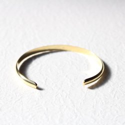 "receiving mode" simple bangle 【18kメッキ】 3枚目の画像