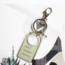 【SALE】"KNOW THYSELF" Acryl Keyholder / ”汝自身を知れ”アクリルキーホルダー 1枚目の画像