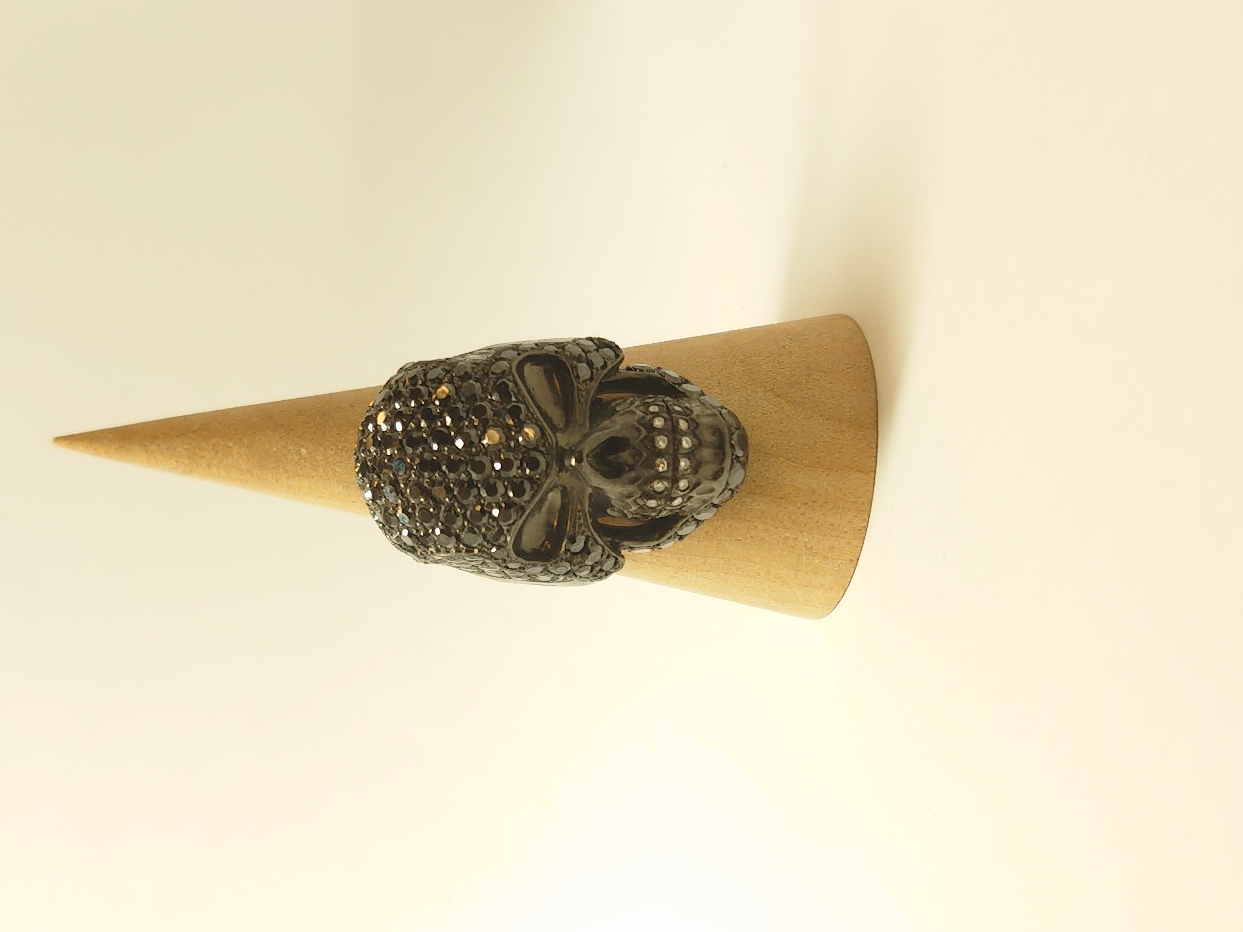 RスカルBKダイヤモンドSVリング