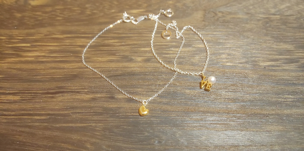 ハート ブレスレット