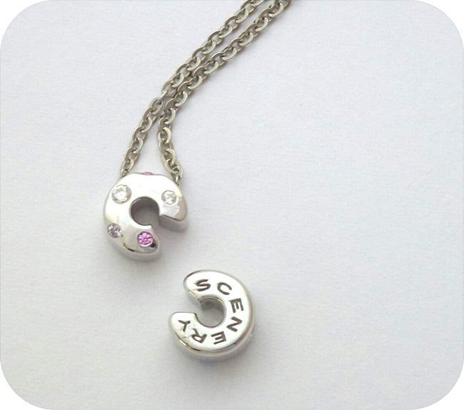 光の環　シルバーアクセサリー　ペンダント　　ファイブ-エレメント