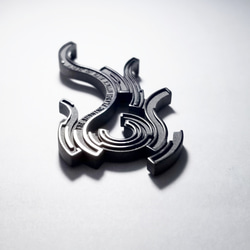 (已停產) 更新版發售 hono (Flame) Silver Accessory Pendant Necklace Geome 第7張的照片