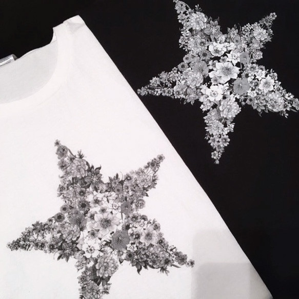 ☆StarTシャツ／当店人気No.1Tシャツ／大人Tシャツ／受注生産 8枚目の画像