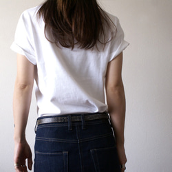 オーロラハート♡ホワイトTシャツ（受注生産） 9枚目の画像